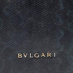 Bvlgari Green Karung Medium Serpenti Forever Shoulder Bag 