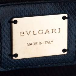 Bvlgari Green Karung Medium Serpenti Forever Shoulder Bag 
