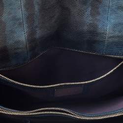 Bvlgari Green Karung Medium Serpenti Forever Shoulder Bag 