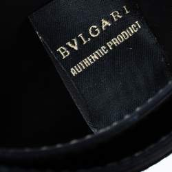 Pre Owned حافظة بطاقات بلغارى جلد لامع ذهبى ميتالك 