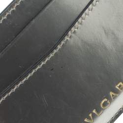 Pre Owned حافظة بطاقات بلغارى جلد لامع ذهبى ميتالك 