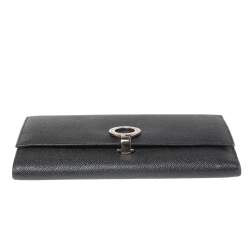 Pre Owned محفظة ب لغاري كونتيننال جلد أسود