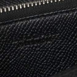 Pre Owned محفظة بلغاري كونتيننال جلد أسود