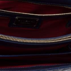 Bvlgari Blue Quilted Scaglie Leather Medium Serpenti Forever Shoulder Bag