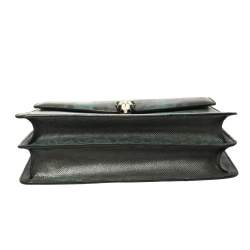 Bvlgari Green Karung Large Serpenti Forever Shoulder Bag