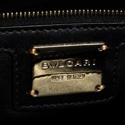 Bvlgari Bronze Python Medium Serpenti Forever Flap Shoulder Bag
