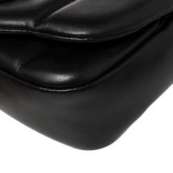 Pre Owned Bvlgari Black Leather Ambush Belt Bag