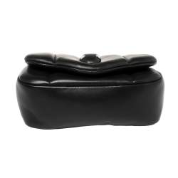 Pre Owned Bvlgari Black Leather Ambush Belt Bag