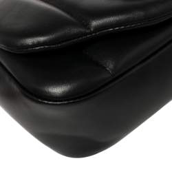 Pre Owned Bvlgari Black Leather Ambush Belt Bag