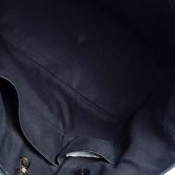 Pre Owned Bvlgari Black Soft Leather Sotirio Tote