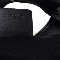 Pre Owned Bvlgari Black Leather Chandra Satchel