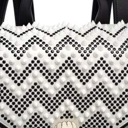 Bvlgari White Leather Serpent X Nicholas Kirkwood Backpack 