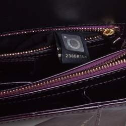 Pre Owned حقيبة كتف بلغاري سيربينتي  فوريفر متوسطة جلد خضراء