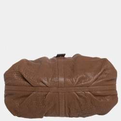 Bvlgari Tan Leather Chandra Hobo
