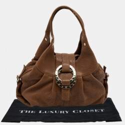 Bvlgari Tan Leather Chandra Hobo
