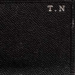 Pre Owned Bvlgari Black Leather Bvlgari Bvlgari Continental Wallet