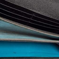 Pre Owned Bvlgari Black Leather Bvlgari Bvlgari Continental Wallet