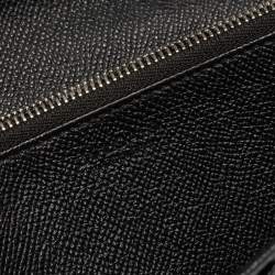 Pre Owned Bvlgari Black Leather Bvlgari Bvlgari Continental Wallet