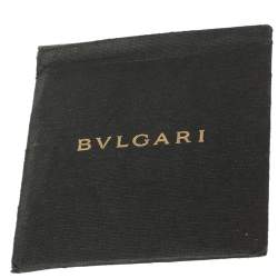 Pre Owned حقيبة  بلغاري مونيت جلد أسود بسلسلة