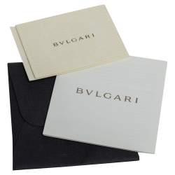 Pre Owned حقيبة بلغاري سلسلة قلاب جلد ثعبان اريدسنت بيج