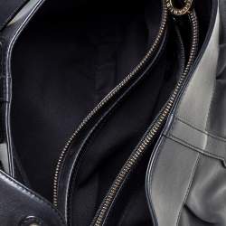Bvlgari Black Leather Chandra Hobo