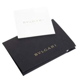 Bvlgari Black Leather Chandra Hobo