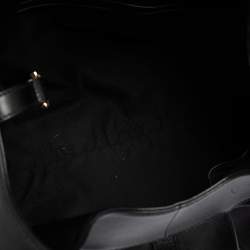 Bvlgari Black Leather Chandra Hobo