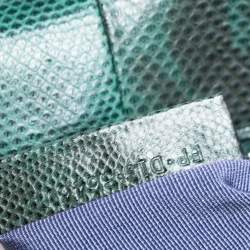 مملوكة مسبقًا Bvlgari Green Karung Large Serpenti Forever Shoulder Bag 