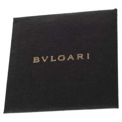 Bvlgari Black Leather and Calf Hair Serpenti Scaglie Tote