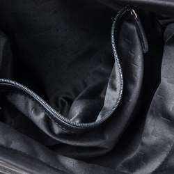 Pre Owned Bvlgari Black Satin Monete Clutch