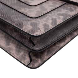 Pre Owned حقيبة كتف بلغاري سيربنتي فوريفر كارونغ بيج/أخضر متوسطة