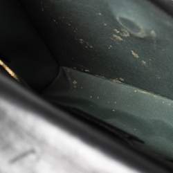 مملوكة مسبقًا Bvlgari Black Leather Serpenti Forever Shoulder Bag