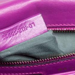 Bvlgari Purple Leather Small Serpenti Forever Shoulder Bag