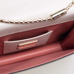 Bvlgari Off White Leather Pop Heart Serpenti Forever Shoulder Bag