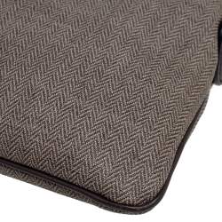 Bvlgari Beige Coated Canvas Sling Bag