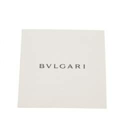 Bvlgari Beige/Brown Canvas And Leather Cylinder Bag
