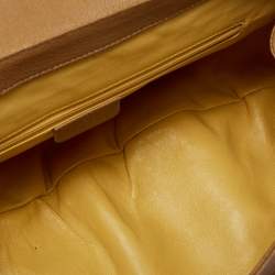 Bvlgari Tan Leather Chandra Shoulder Bag