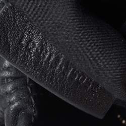 Pre Owned Bvlgari Black Quilted Leather Monette Tote