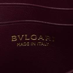 Pre Owned Bvlgari Pink Leather Bvlgari Bvlgari Coin Purse