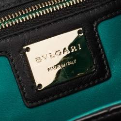 Bvlgari Black Quilted Leather Serpenti Forever Backpack