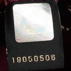 Pre Owned Bvlgari Black Leather and Patent Leather Serpenti Scaglie Tote