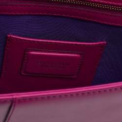 Bvlgari Magenta Leather Small Serpenti Forever Shoulder Bag