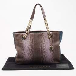Bvlgari Multicolor Karung Shopper Tote