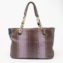 Bvlgari Multicolor Karung Shopper Tote