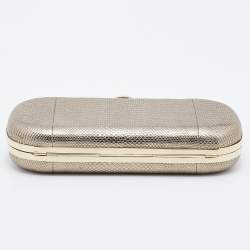 Pre Owned Bvlgari Metallic Gold Karung Chain Clutch