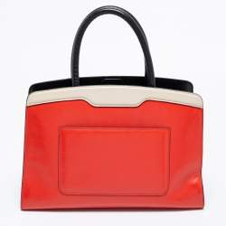 Bvlgari Multicolor Leather Isabella Rossellini Tote