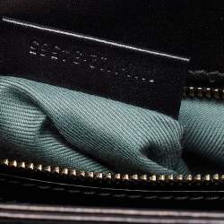 Bvlgari Black Leather Small Serpenti Forever Shoulder Bag