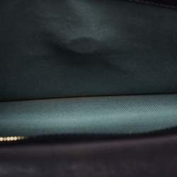 Bvlgari Black Leather Small Serpenti Forever Shoulder Bag