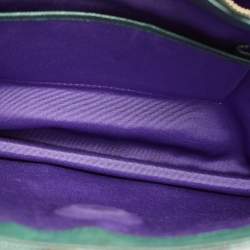 Bvlgari Green Karung Large Serpenti Forever Shoulder Bag