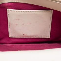 Bvlgari Off White Leather Medium Serpenti Forever Shoulder Bag